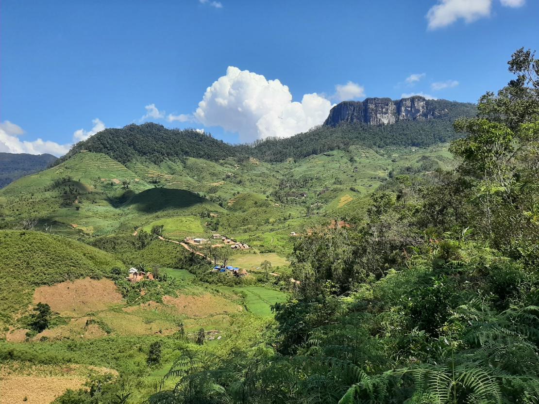 Ambalavero Camp from Afar